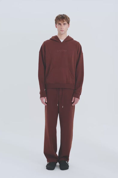 Suave Cotton Hoodie in Bison