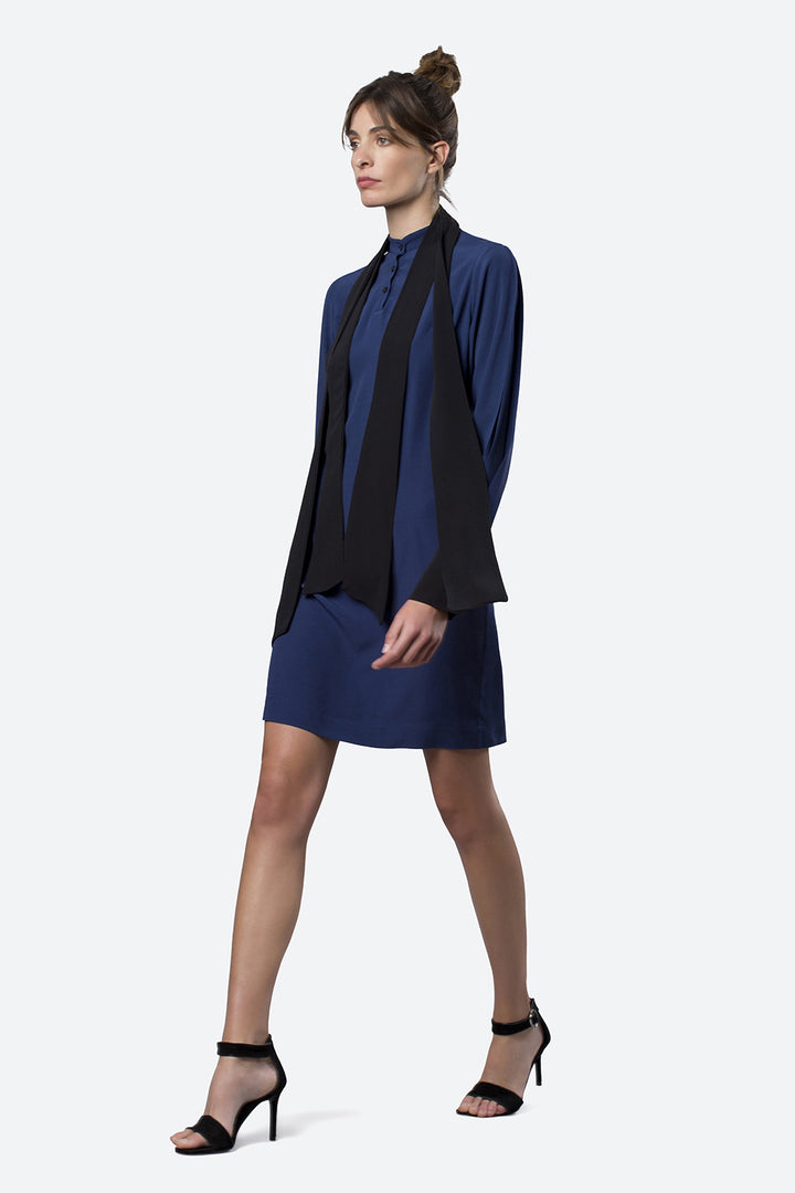 Anasagasti Dress in Navy