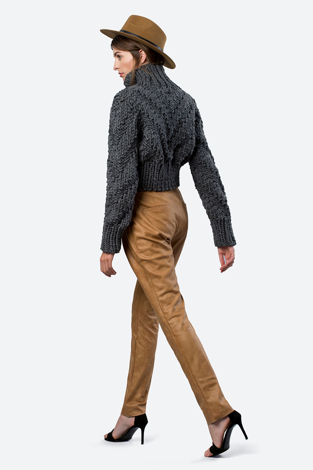 Viamonte Pants in Bison