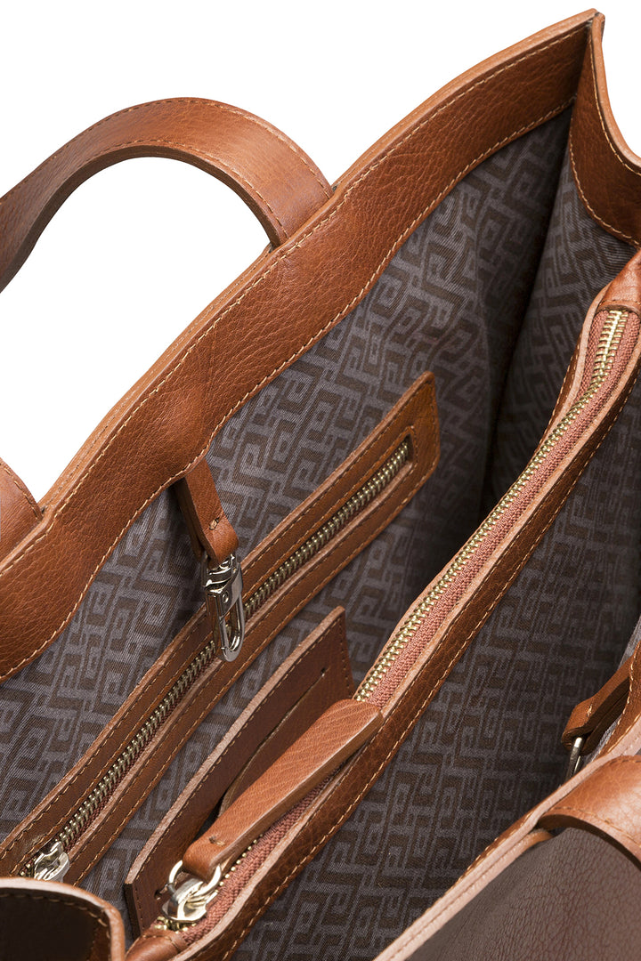 Bolson Shopper Bag in Brown