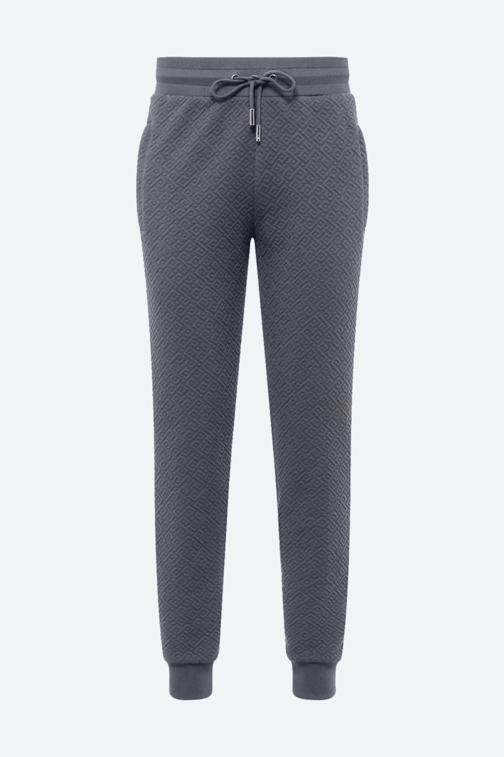 Men's Belgrano Gaucho Pattern Track Pants in Slate