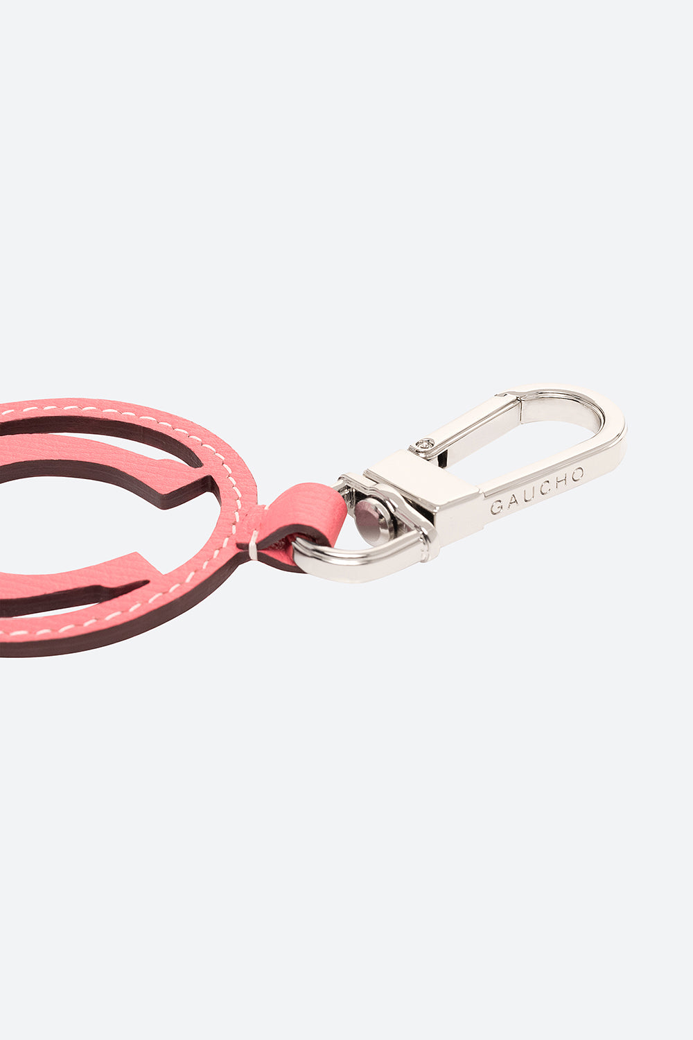 Lucky Horseshoe Charm in Pink