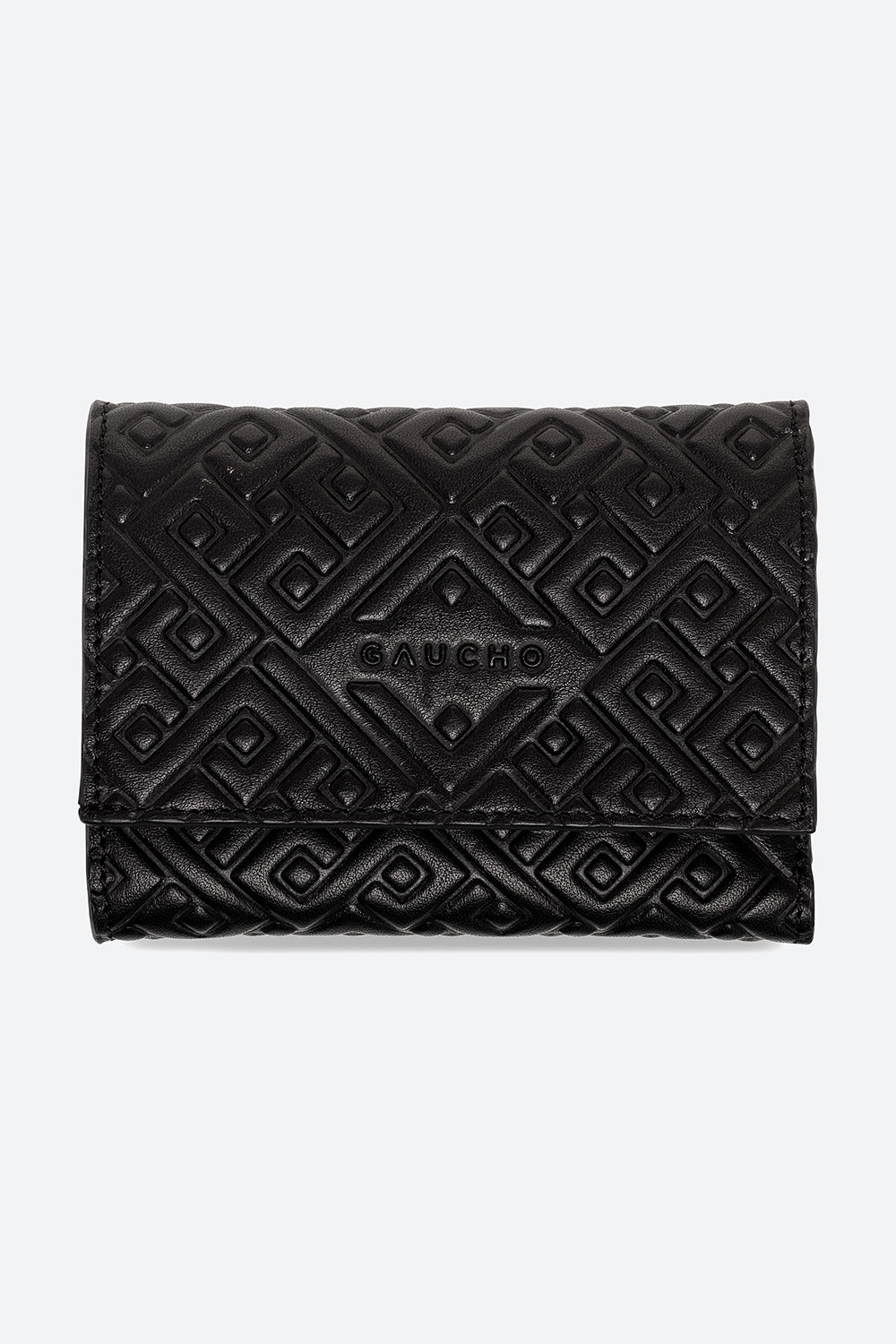 Tigre Tri-Fold Wallet in Black