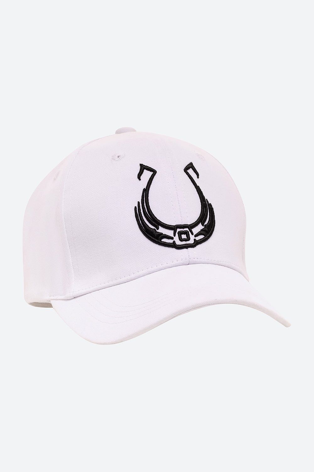 Iconic Horseshoe Cap in White