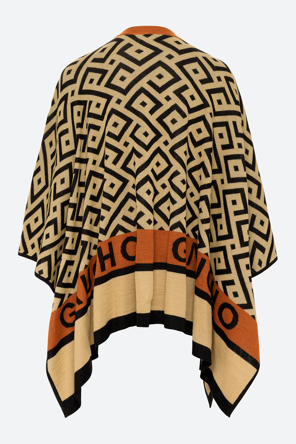 Gaucho - Buenos Aires Men's Silk Herradura Pocket Square in Camel