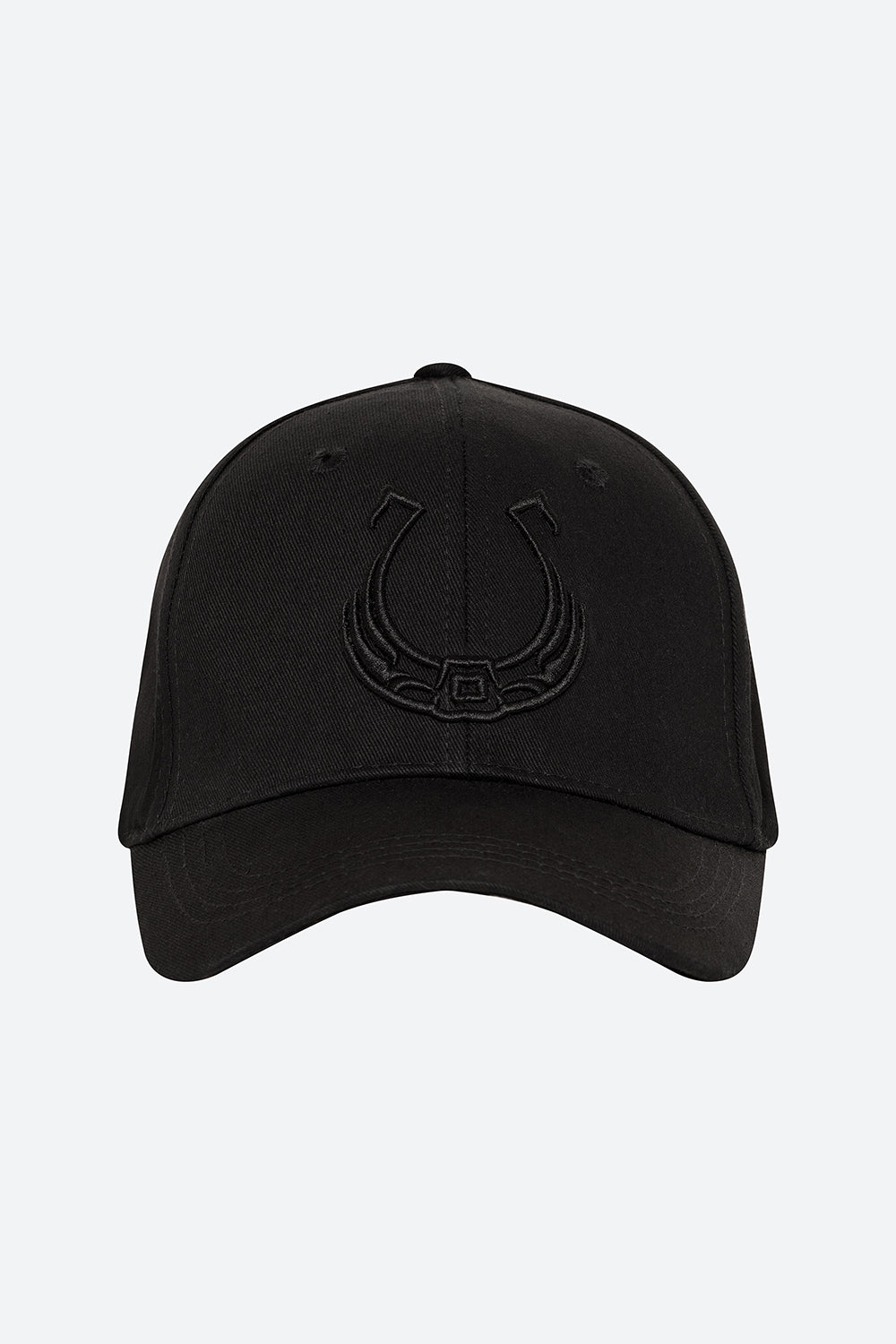 Iconic Horseshoe Cap in Black