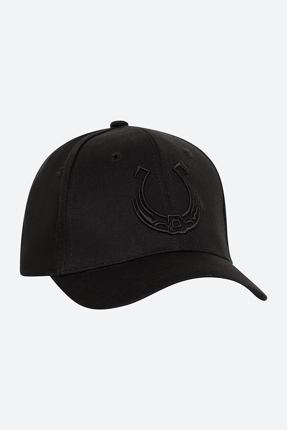 Iconic Horseshoe Cap in Black