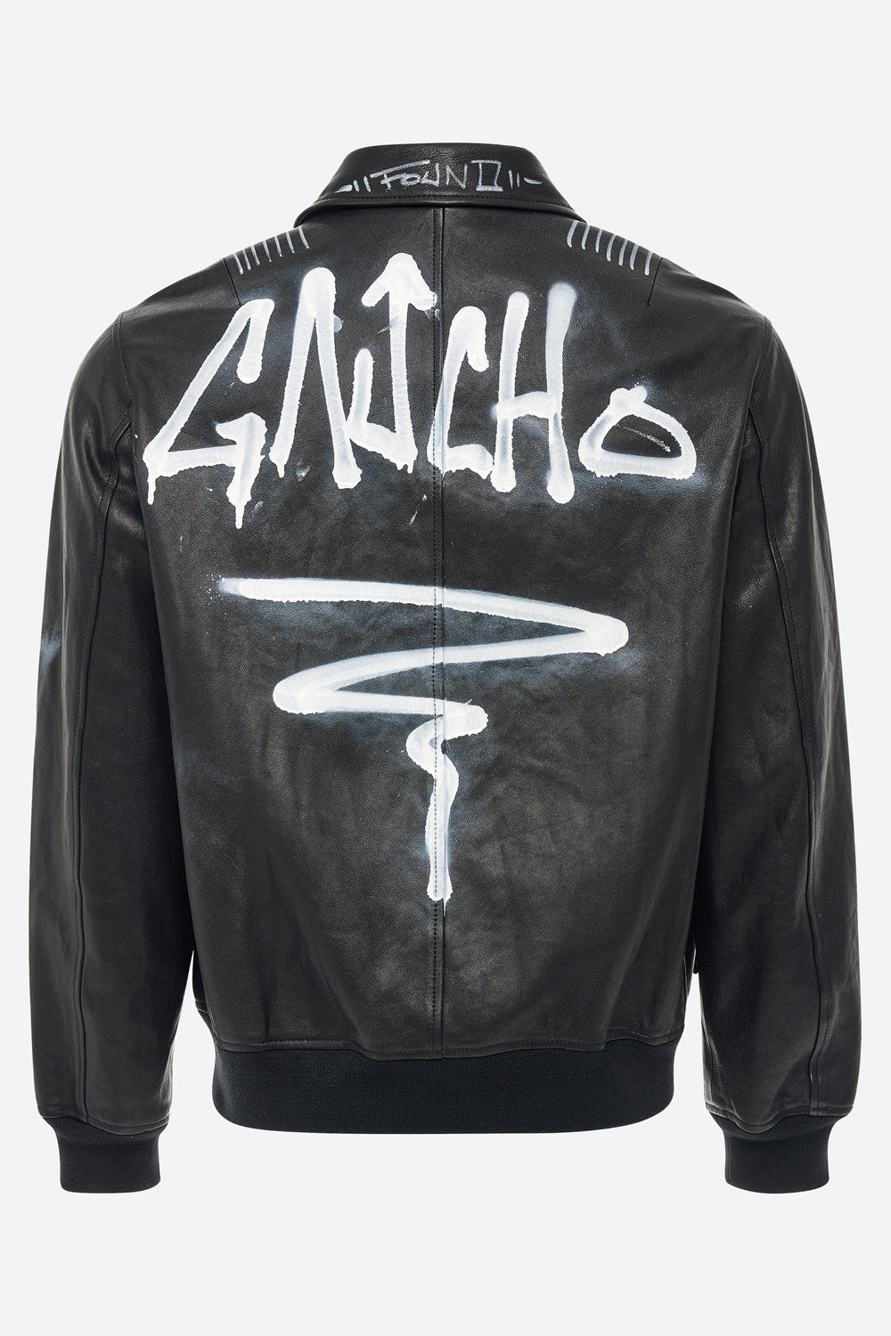 Art Basel Inspired Gurruchaga Bomber in Black