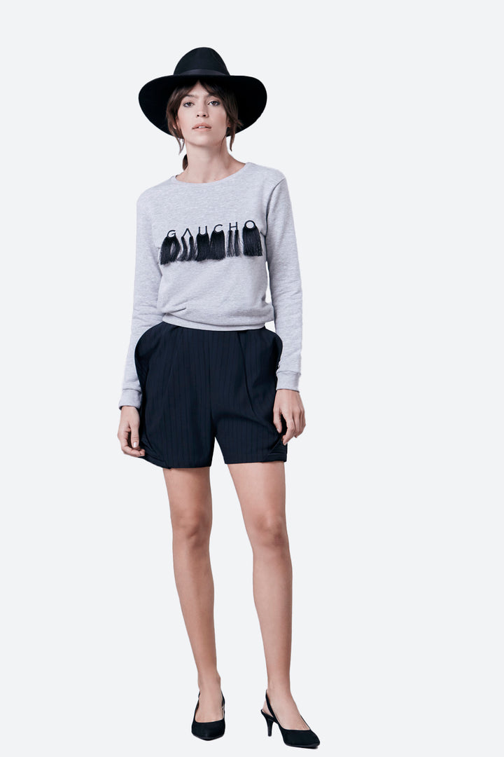 Women's Bulnes Sweatshirt in Heather Grey