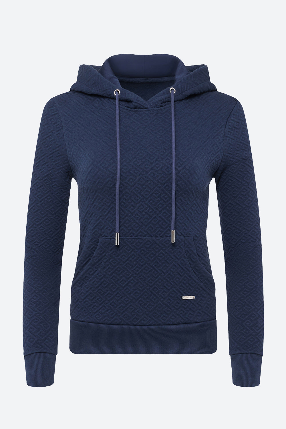 Women's Gorriti Gaucho Pattern Hoodie in Navy