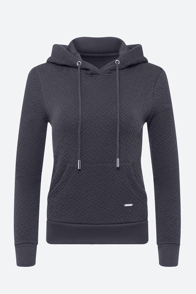 Women's Gorriti Gaucho Pattern Hoodie in Slate