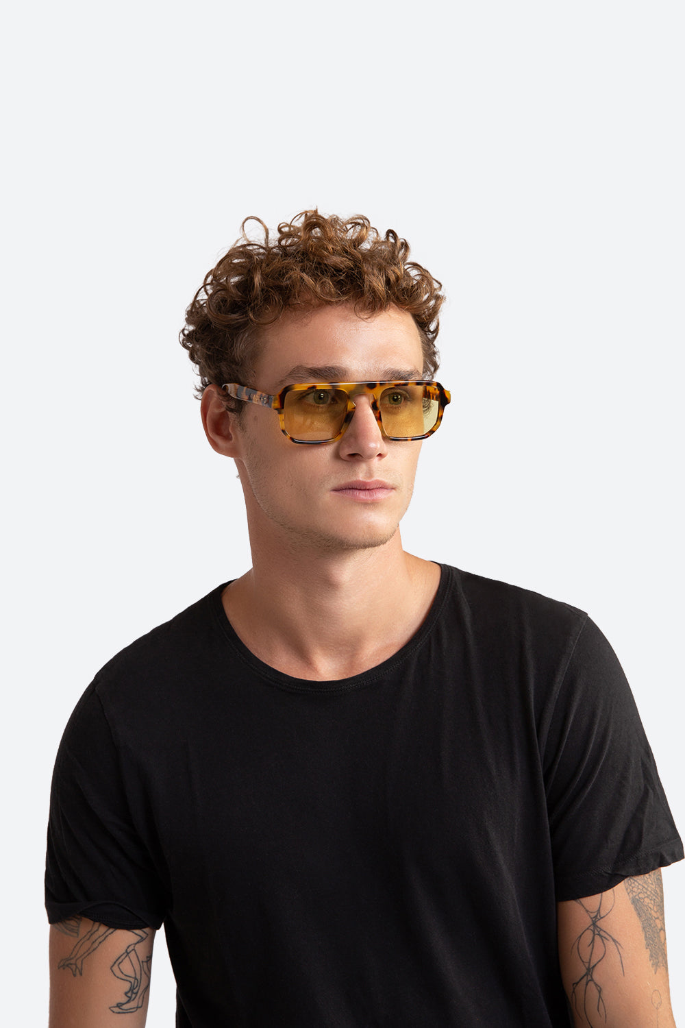 Gaucho Sunglasses in Light Tortoiseshell