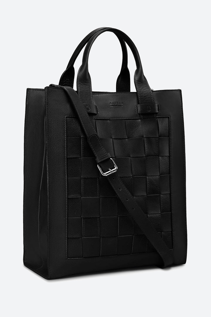 Esquel Hand-Braided Bag in Black