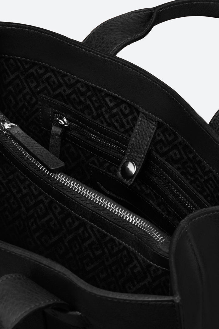 Esquel Hand-Braided Bag in Black