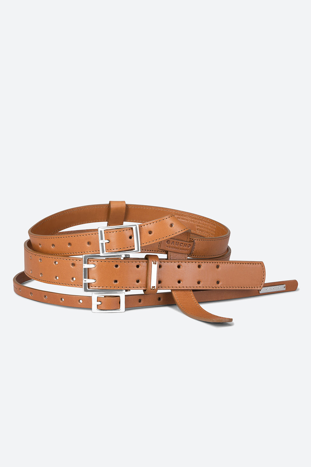 Corset Ushuaia Leather Belt in Brown